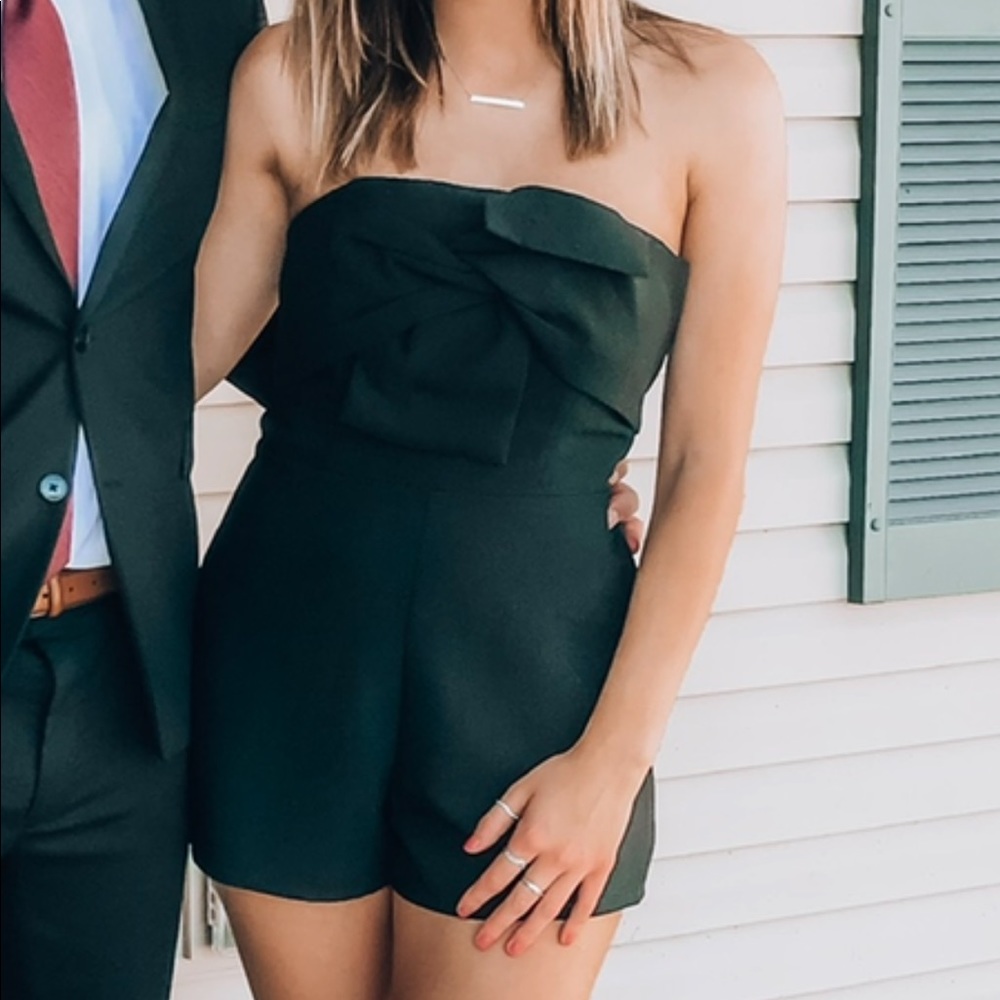Do + Be strapless romper